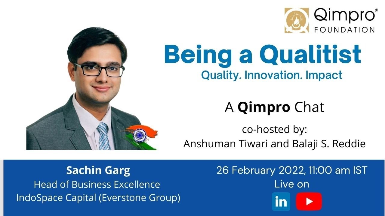 Being a Qualitist - Sachin Garg