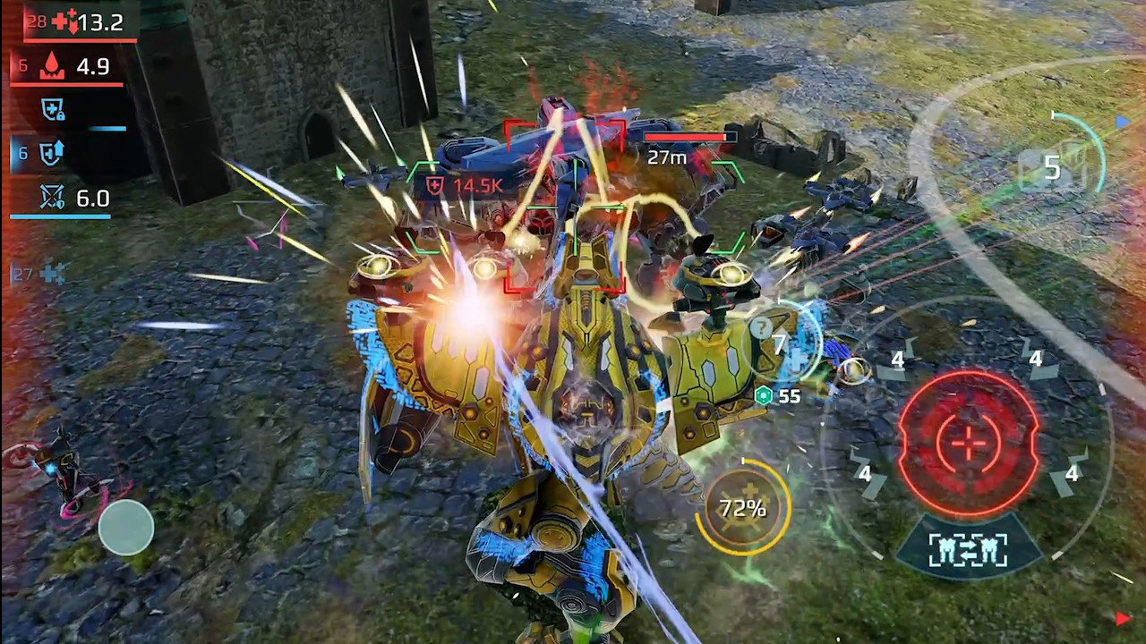 More full resolution, 60FPS games | War Robots gameplay