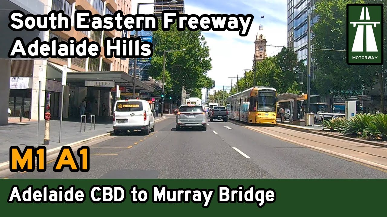 Driving from Adelaide CBD to Murray Bridge via Mount Barker – M1 South Eastern Freeway [4K]