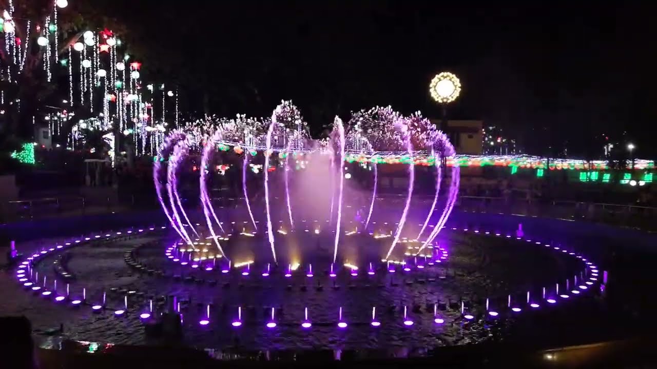 Dancing Fountain Musical Fountain in Pagadian City Plaza Philippines| Himalaya Music Fountain