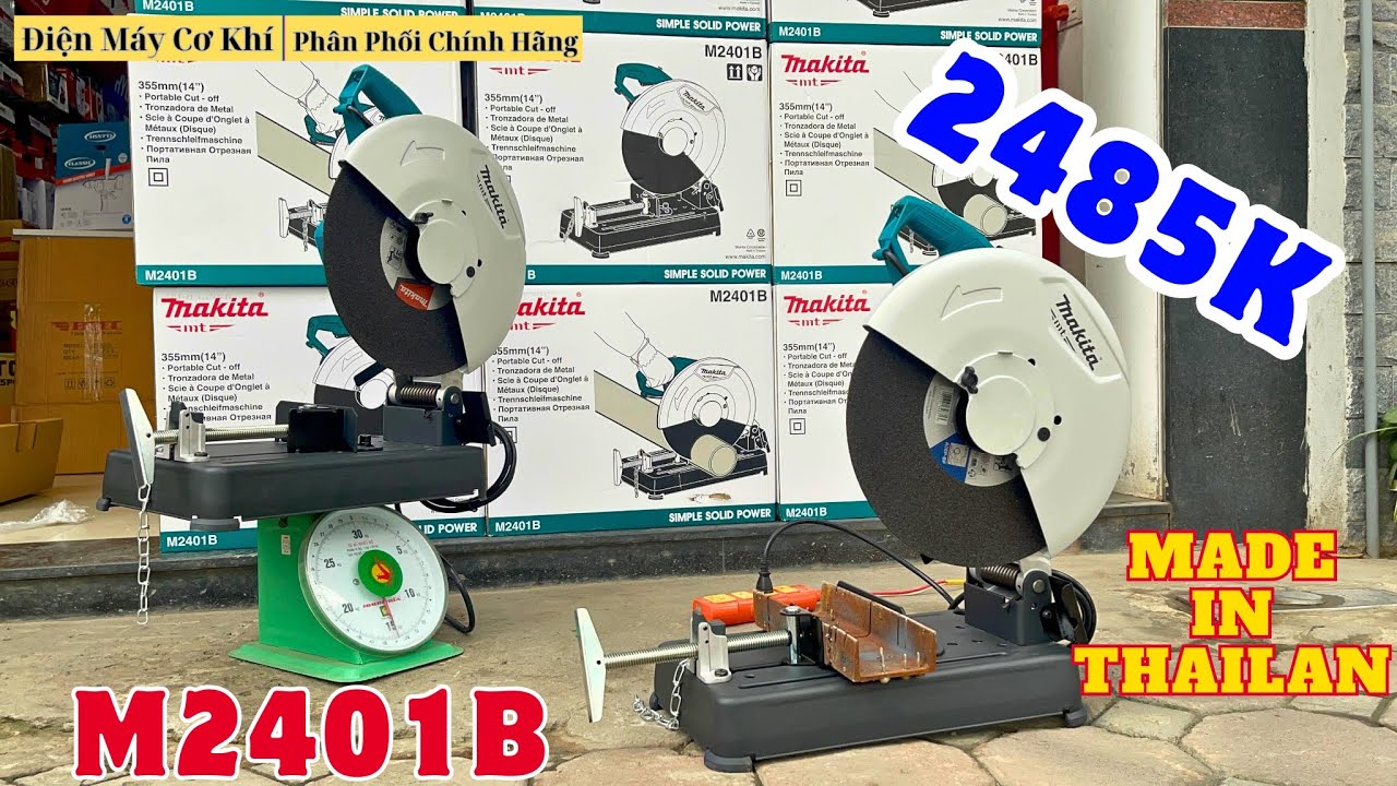 Máy Cắt Sắt Makita M2401B | Máy Cắt Sắt Bàn Makita Chính Hãng, Xuất Xứ Thái Lan