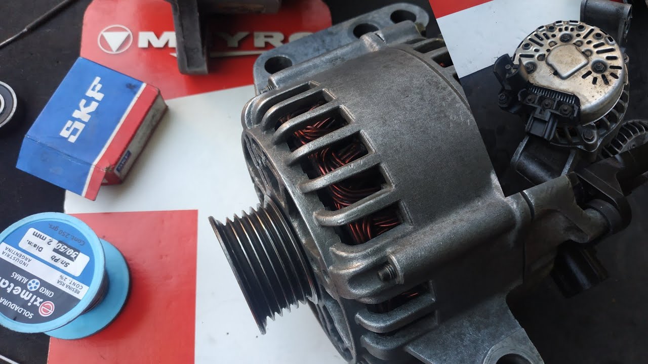 Reparacion alternador ford focus duratec 2.0 visteon