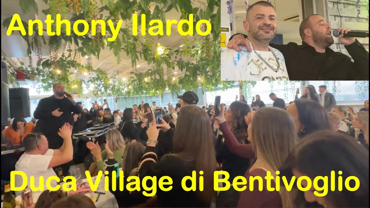 Anthony Ilardo per un pranzo neo melodico napoletano al Duca Village di Bentivoglio