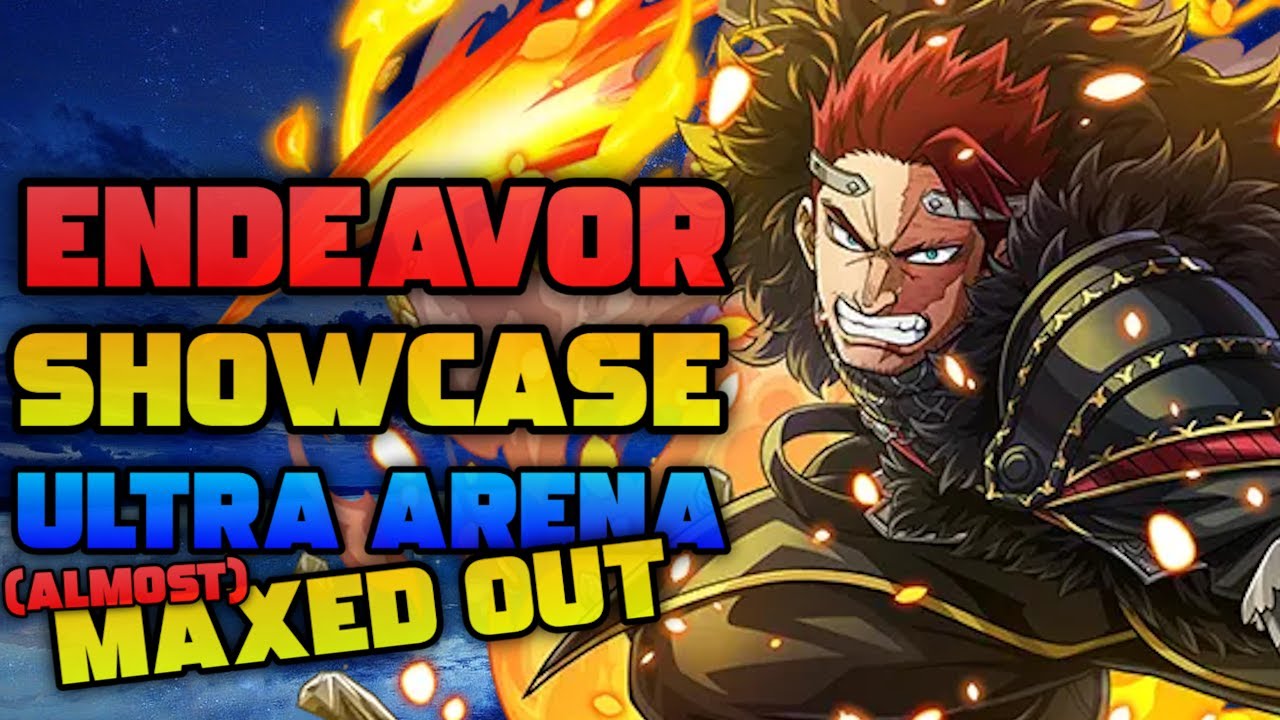 MAX LEVEL ENDEAVOR — ЭТО ЗВЕРЬ! | My Hero Ultra Impact