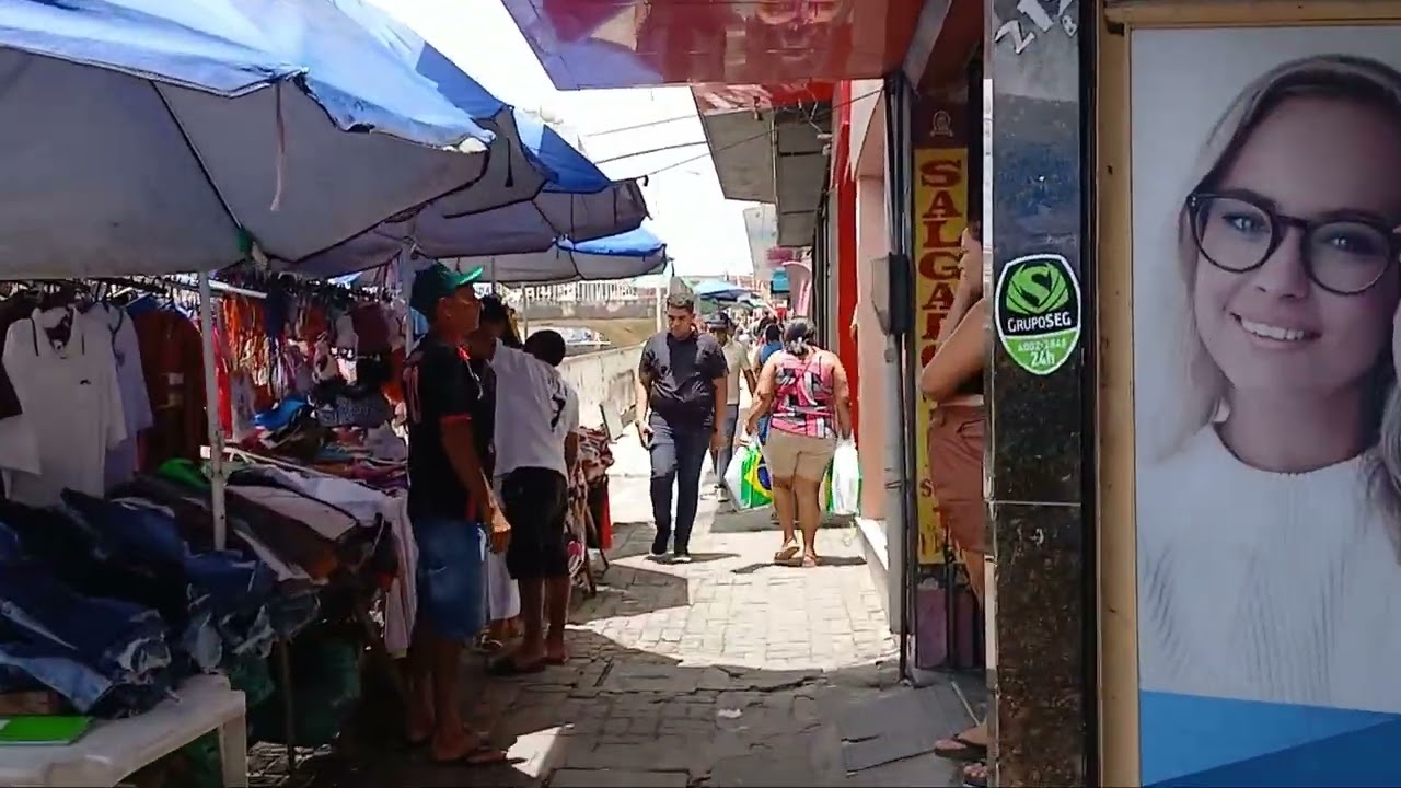 Pasando no centro comercial de João Pessoa PB 