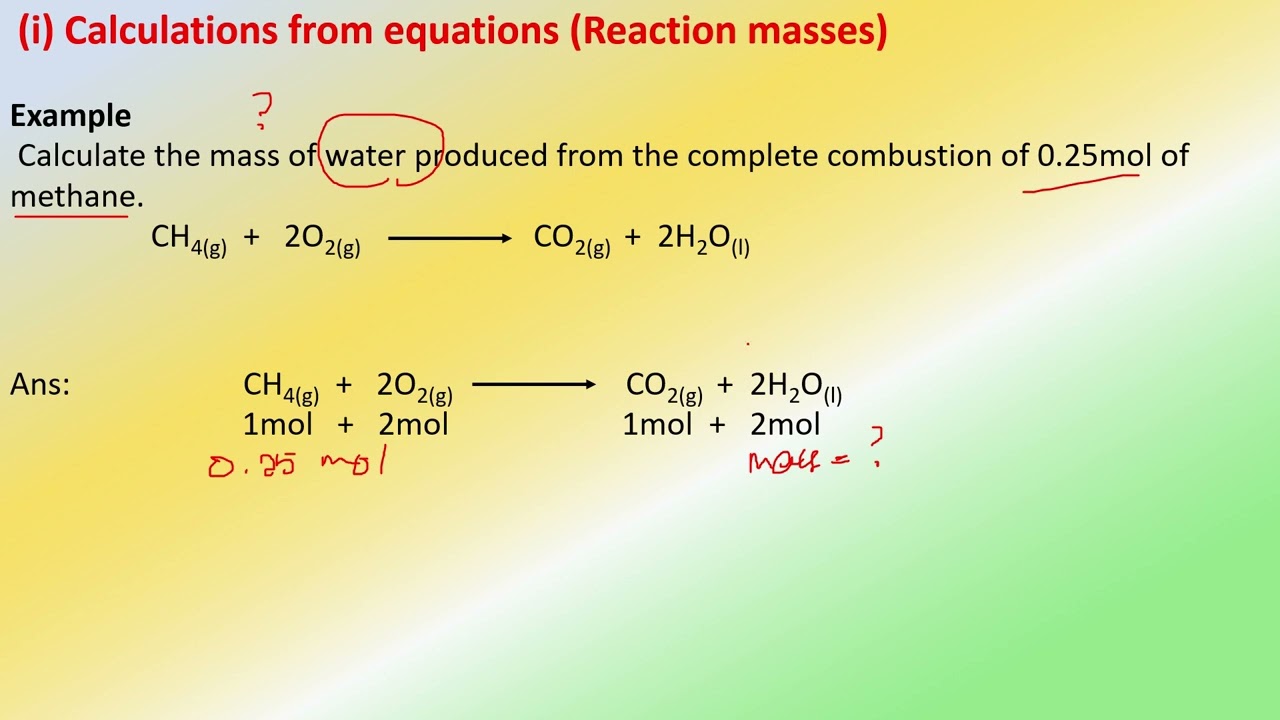 #Grade 10#Chemistry# Chapter  4 # Mole calculation