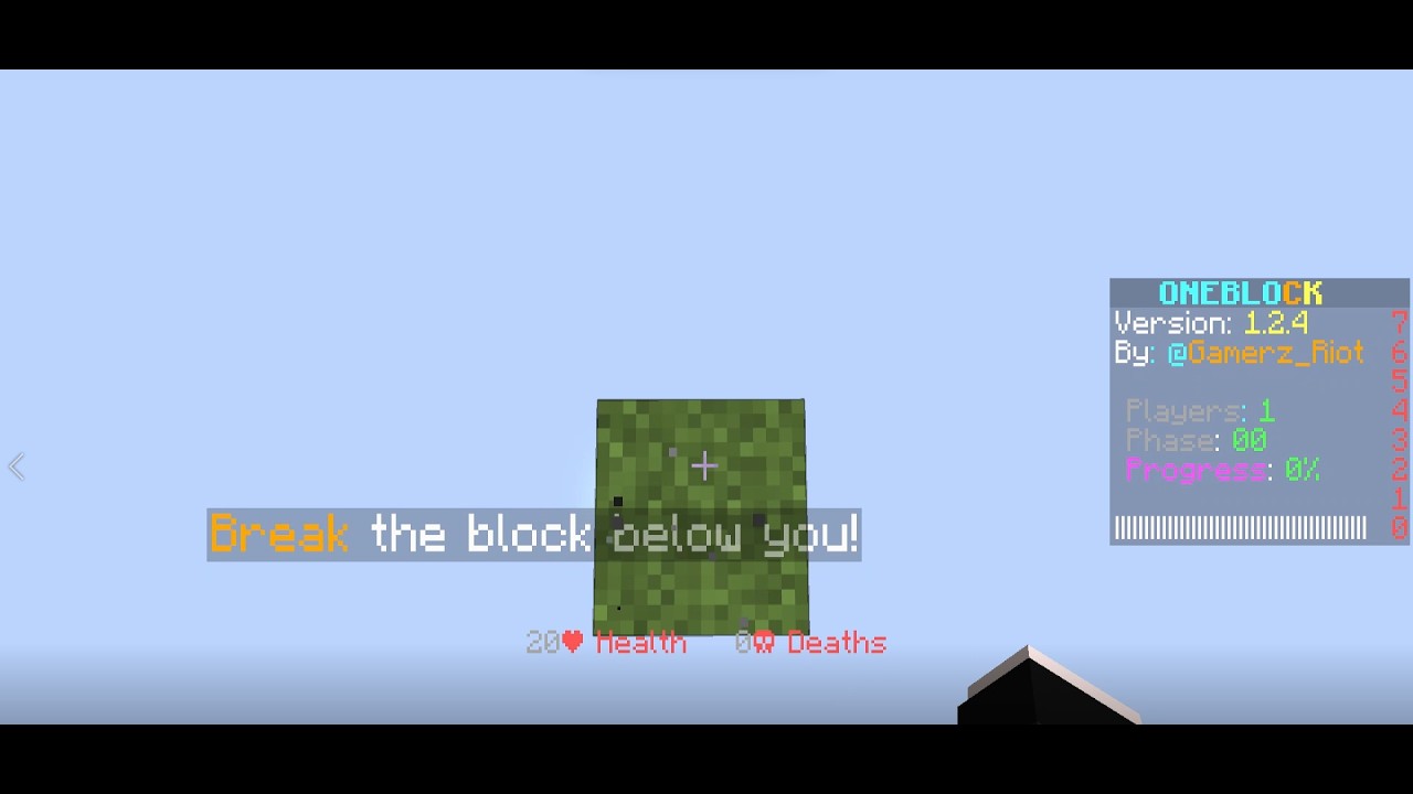 Minecraft oneblock
