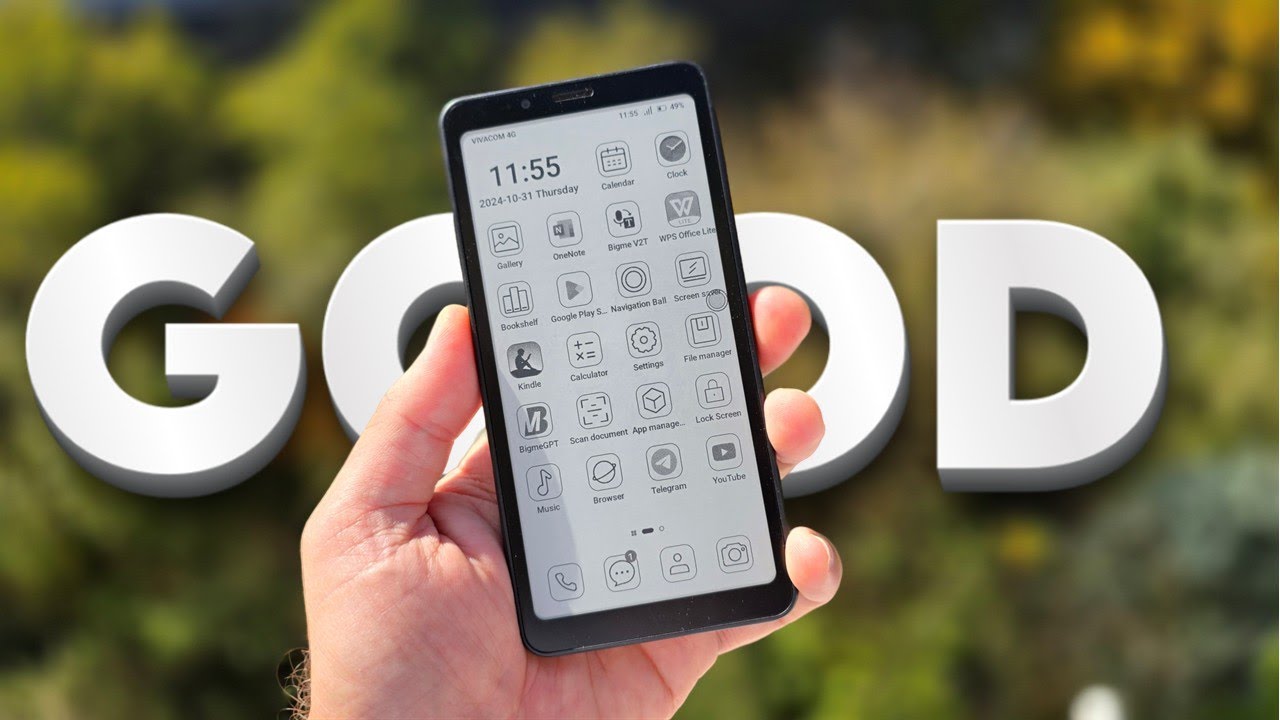 Bigme E Ink Hibreak Smartphone Review - Differently Good