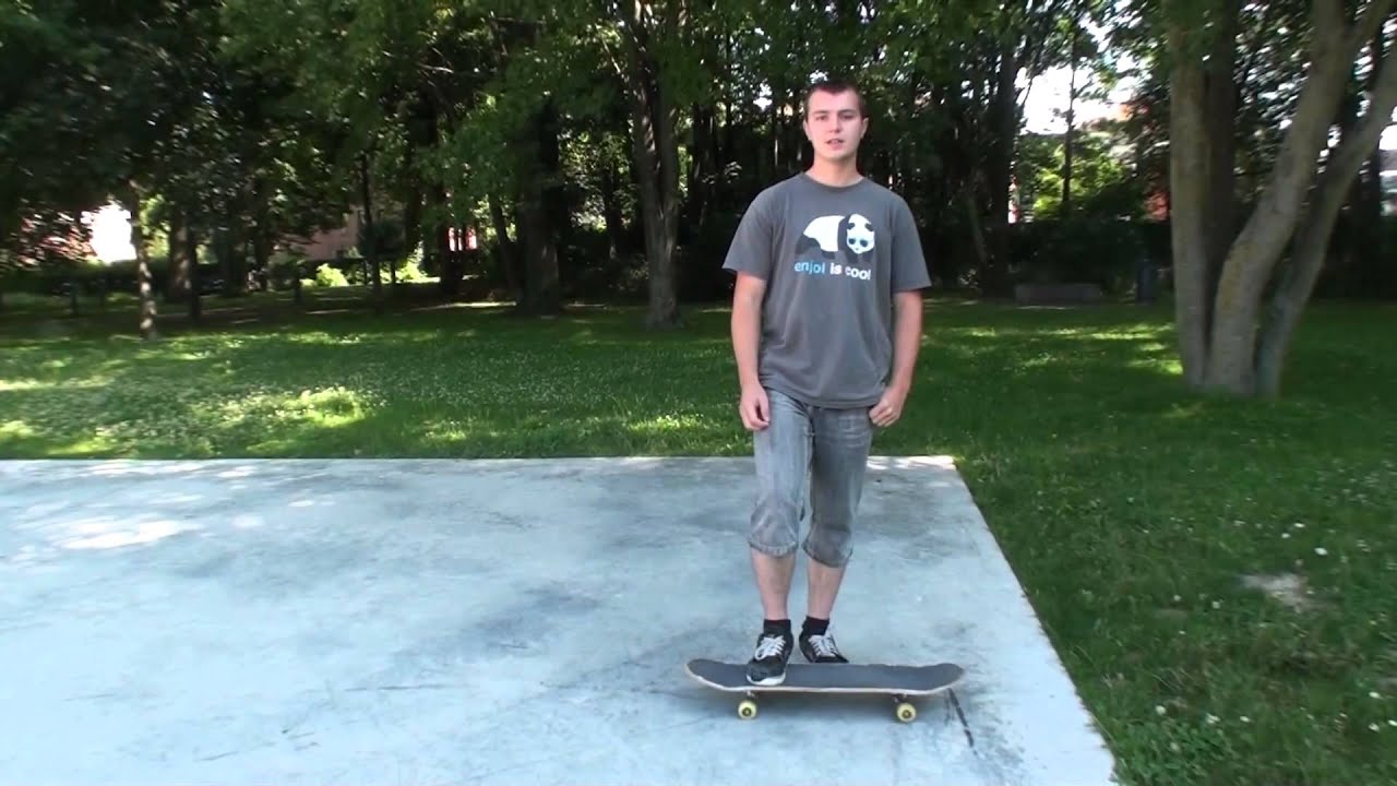 Comment apprendre a rouler en skateboard