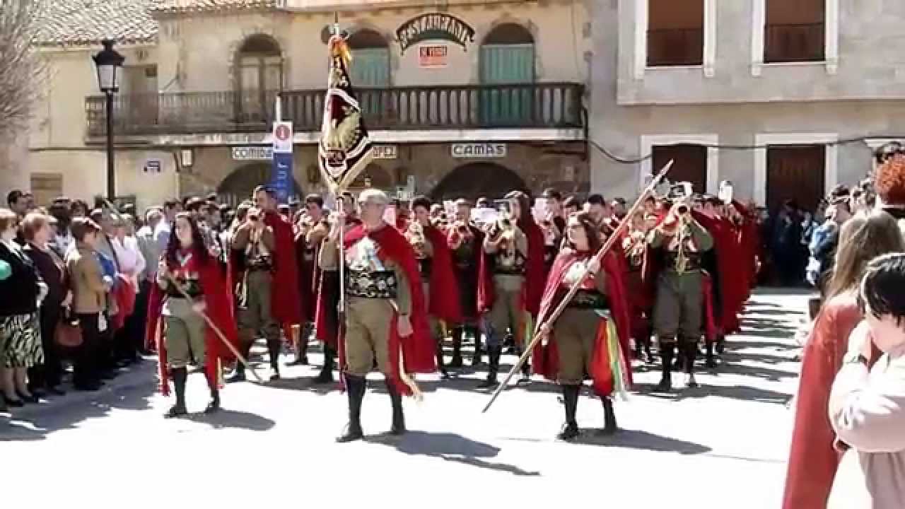 Procesion el Encuentro. Semana Santa El Bonillo 2015.