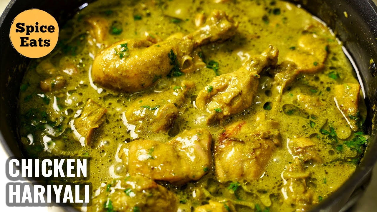 Hyderabadi Hara Masala Murgh | Easy Murgh Hara Masala | Chicken Hariyali Recipe