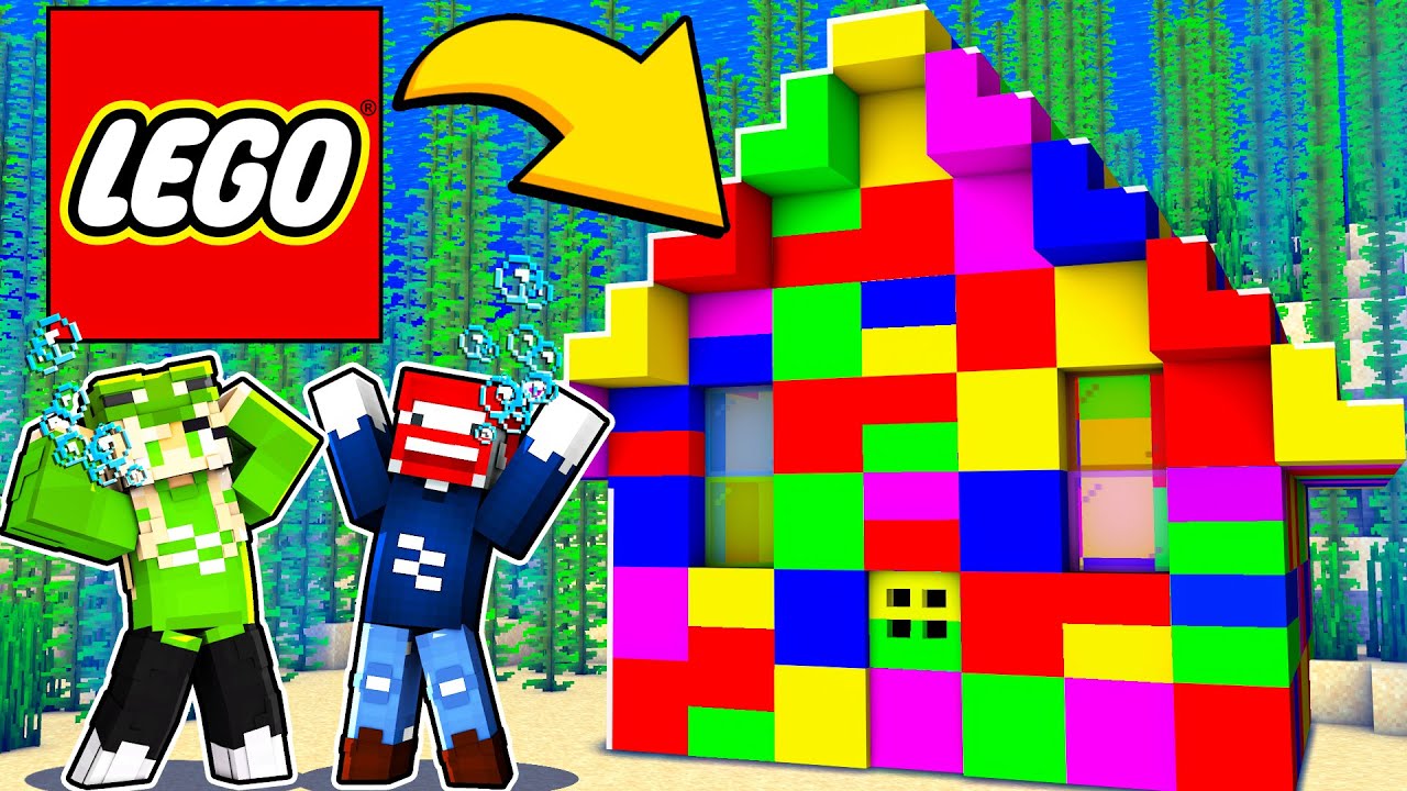 LEGO UNTERWASSER HAUS BUILD BATTLE mit BENX