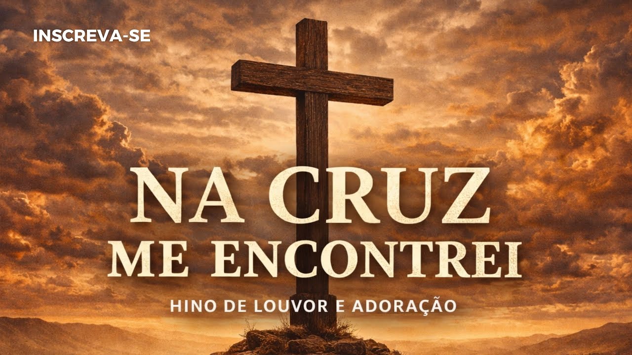 NA CRUZ ME ENCONTREI - Hino de Louvor e Adoração !!  #gospelmusic