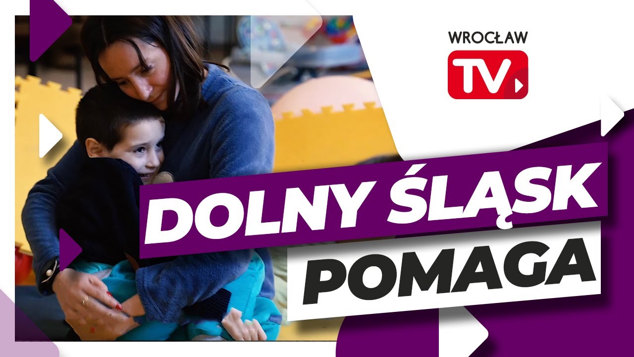 Z dwójką małych synów uciekła z Ukrainy. Schronienie znalazła w Strzegomiu | Wrocław TV