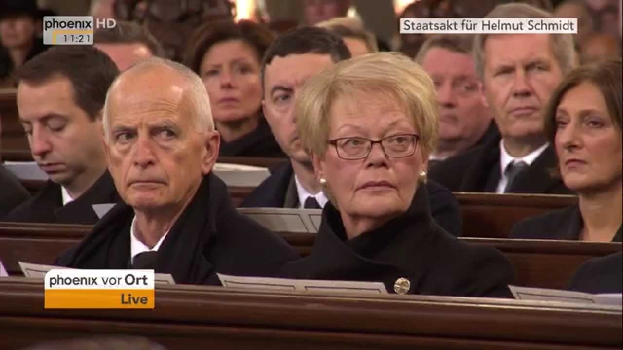 Staatsakt für Helmut Schmidt: Olaf Scholz hält Rede am 23.11.2015