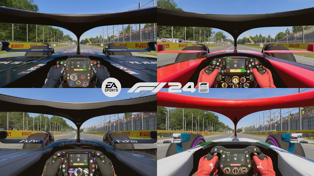 F1 24 | All F1 & F2 Ultimate Top Speed Run 