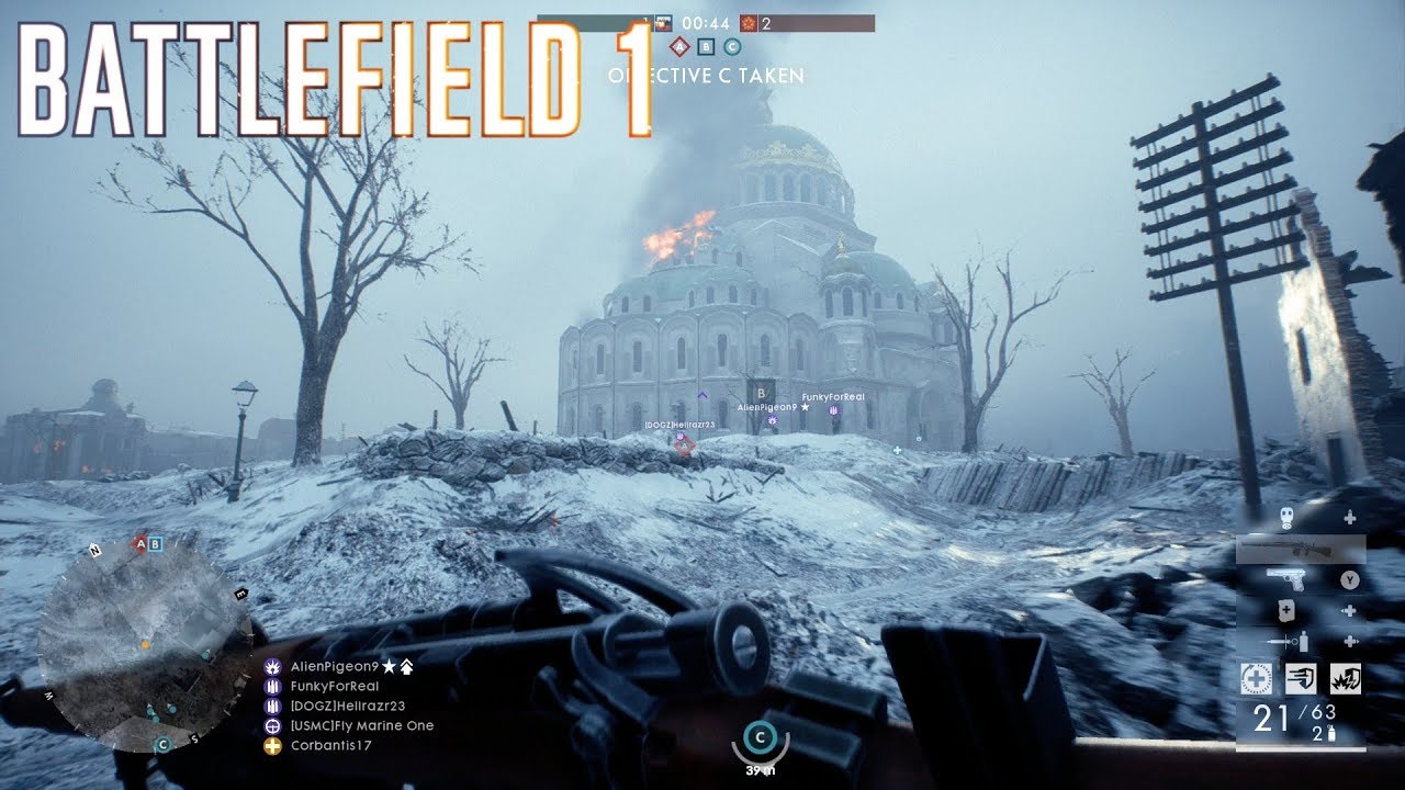 Battlefield 1 Multiplayer #82 ::Conquest:: Back To Tsaritsyn - No Commentary
