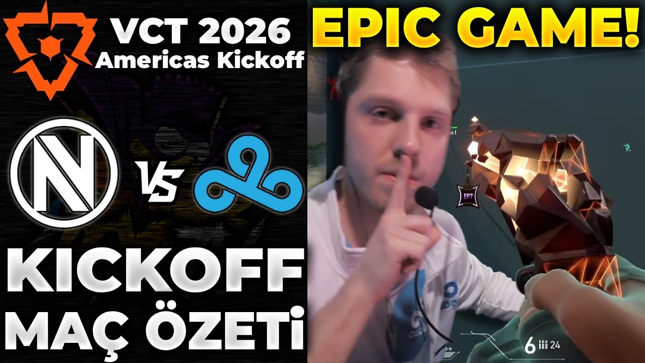ENVY vs C9 MAÇ ÖZETİ | VCT 2026: AMERICAS Kickoff