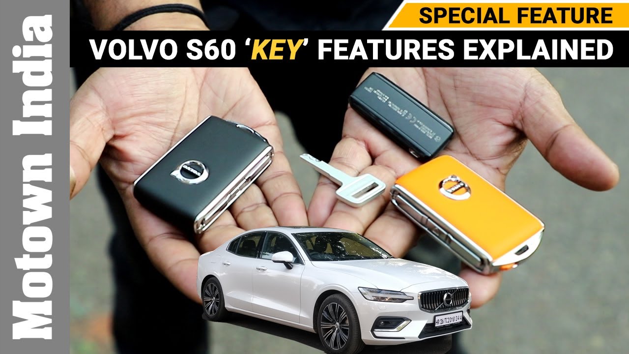 Ключи от автомобиля Volvo S60 2021 года и их функции | Специальный репортаж | Motown India