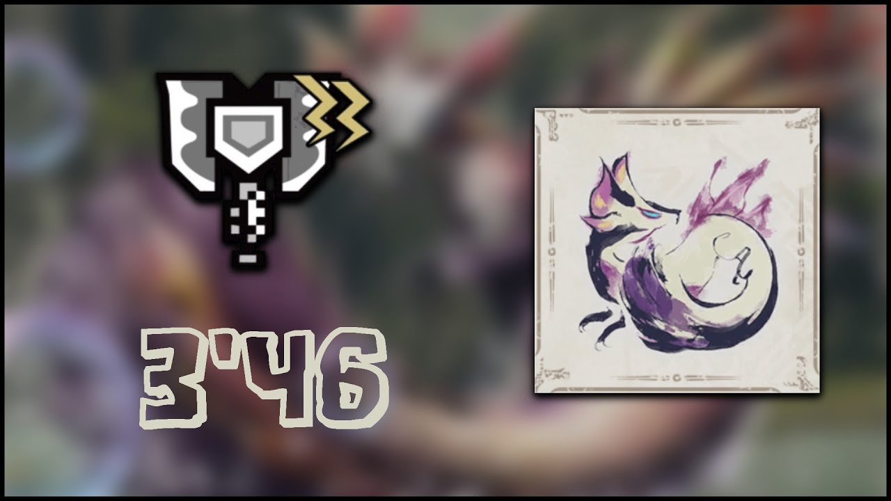 [MH RISE] Mizutsune - Charge Blade (3'46)