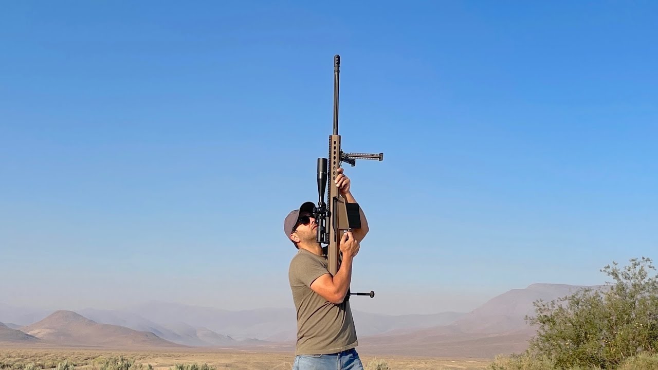 Как далеко может стрелять винтовка Barrett 416?