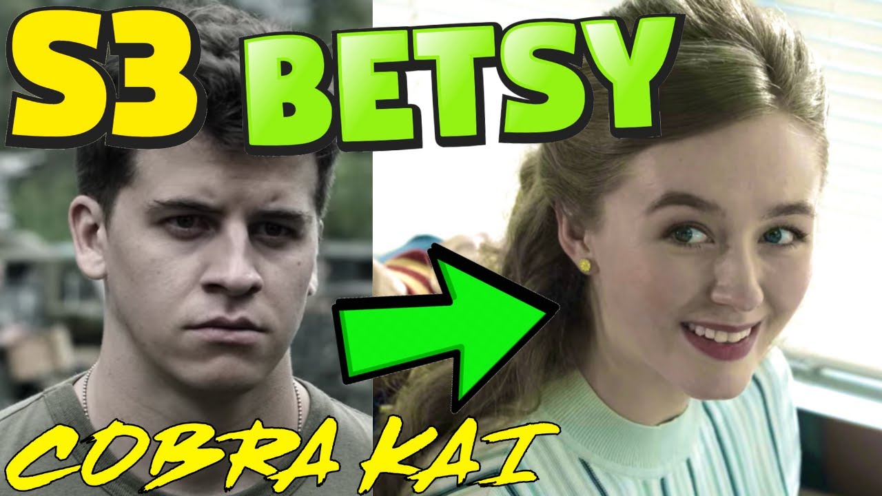 Betsy in Cobra Kai Season 3 (MUST WATCH!!)