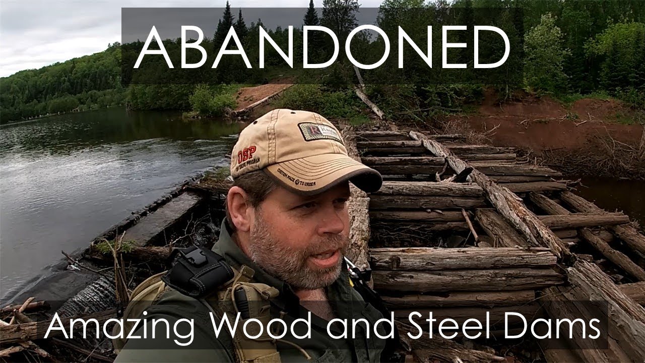 Rare Steel Dam in the Wilderness