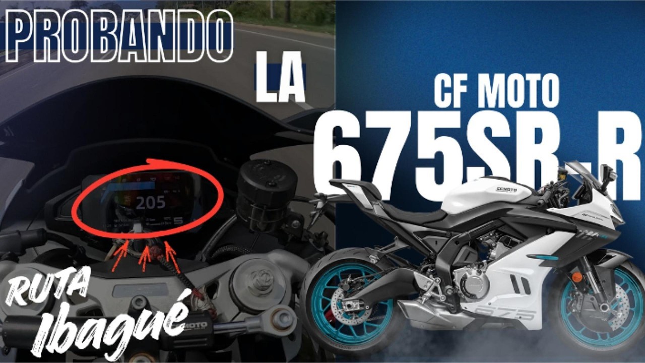 🔥 ¡RUMBO A IBAGUÉ! 🏍️ Probando la 675 SRR en carretera ¿Vale la pena? 💥🔥