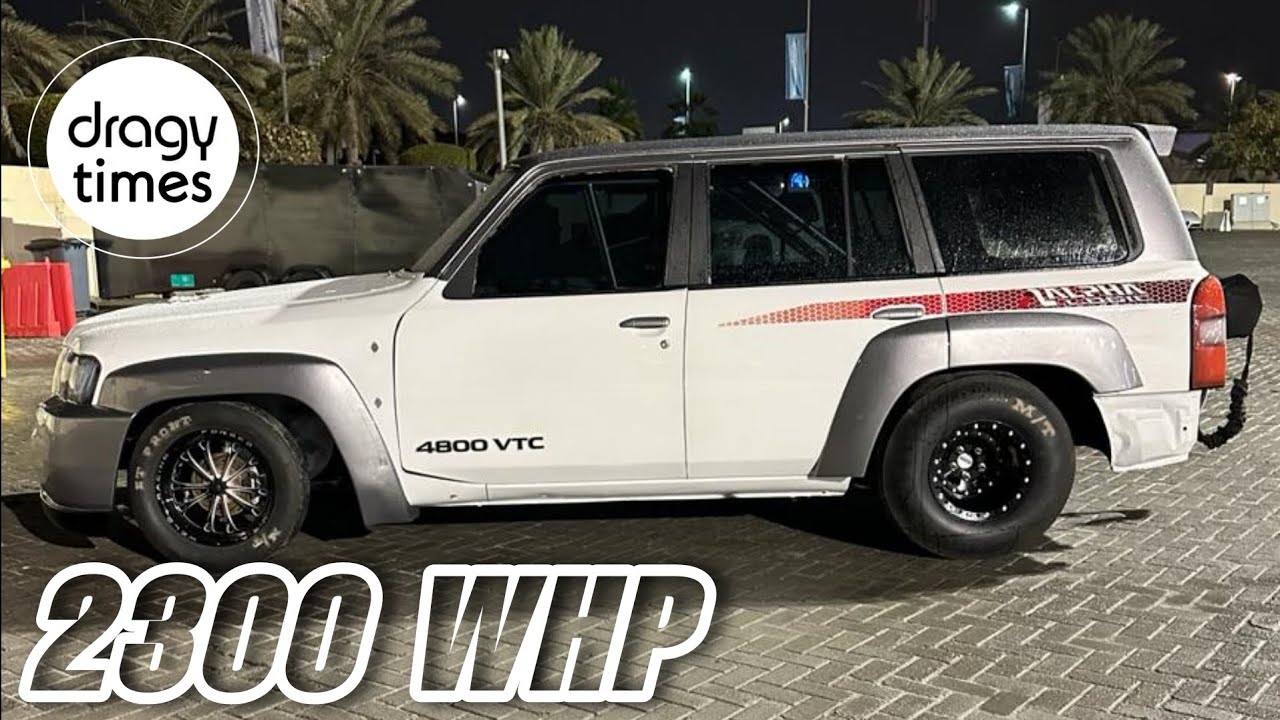 2300 WHP Nissan Patrol TB4800 VTC | Dyno & 1/8 Mile acceleration in 5.15 Seconds @254 km/h (157 mph)