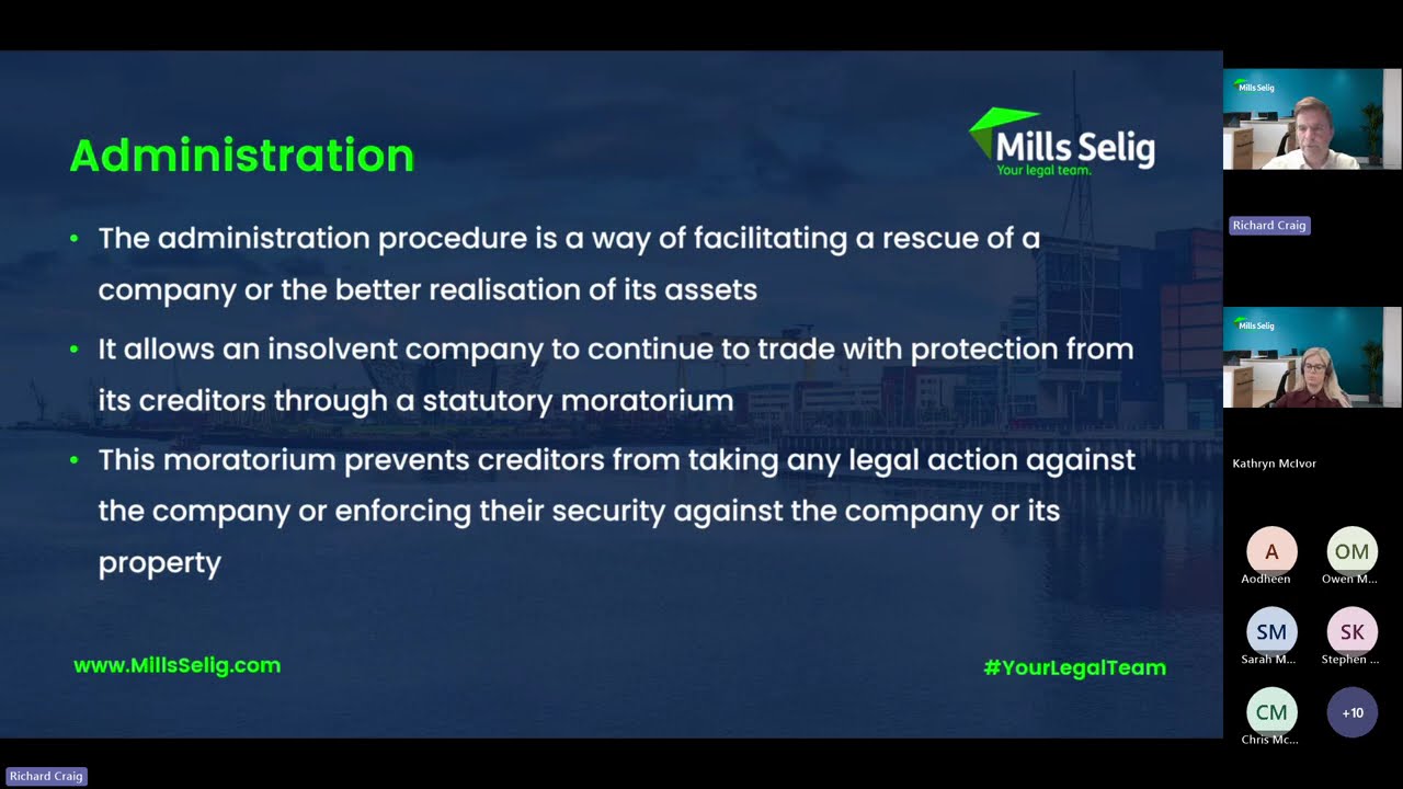Webinar Recording: Restructuring and Insolvency – How to Protect Your Business