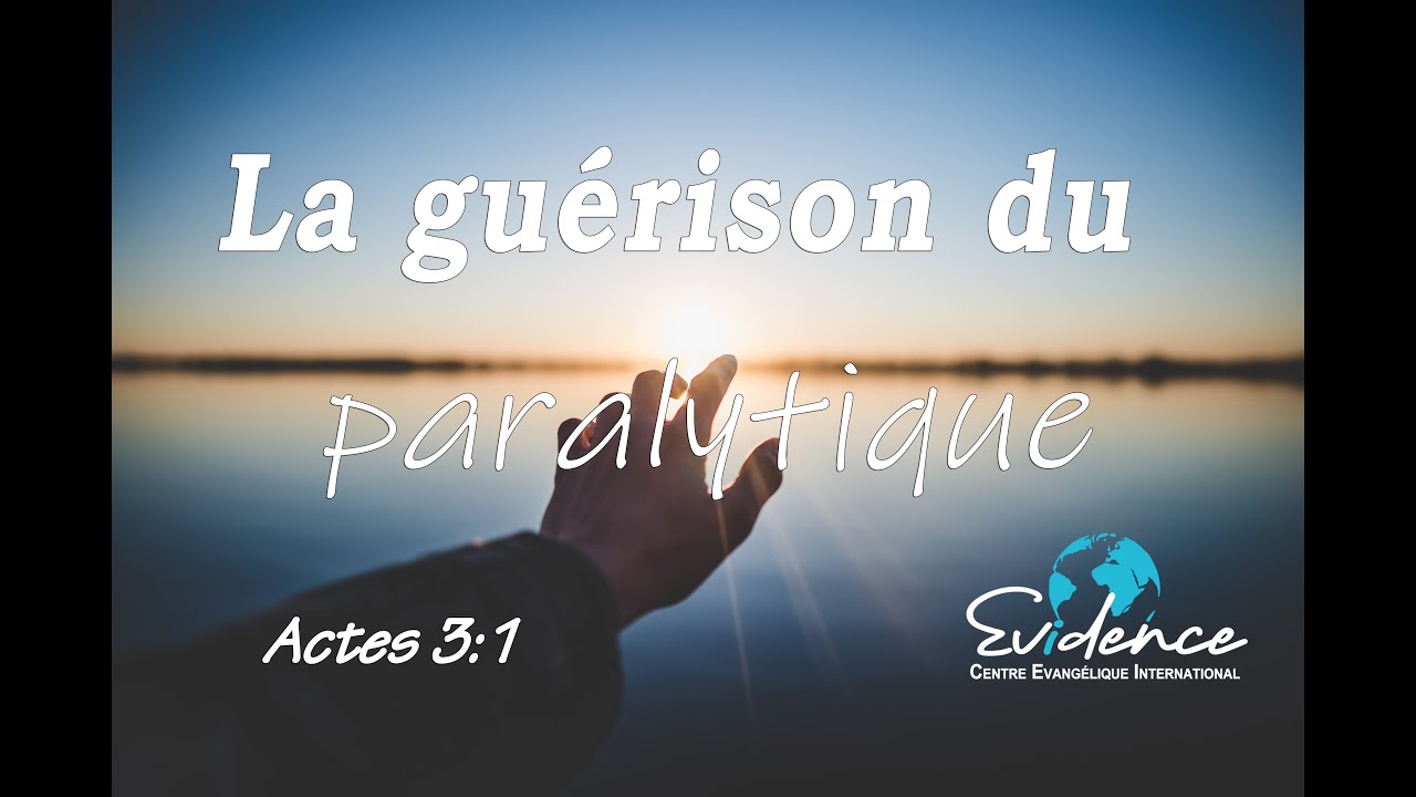 La guérison du paralytique | Actes 3:1 | Pasteur François Forschlé | 11/10/20