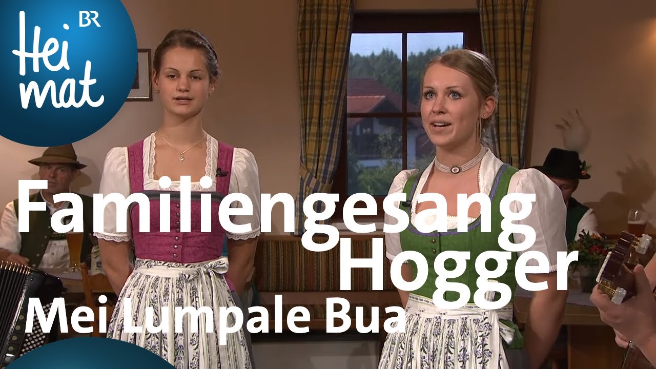 Familiengesang Hogger - Mei Lumpale Bua | Musikantentreffen in Schönram | BR Heimat