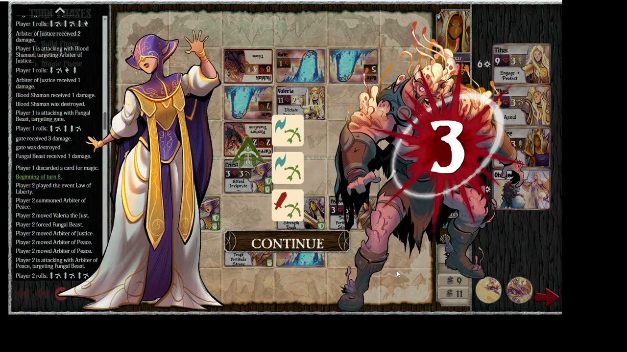Summoner Wars FactionMasters Season 7 Game 9 rdebruys83 (HE) vs Phexar (FD)