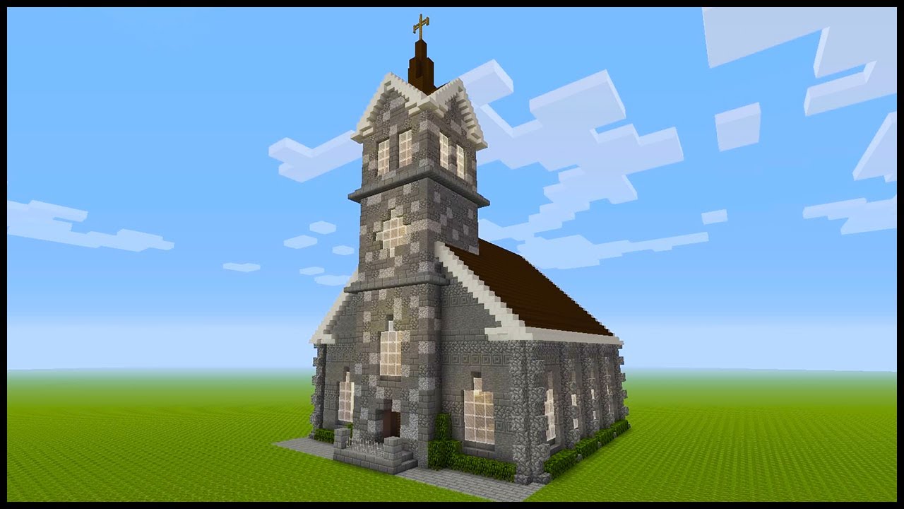 Minecraft: How to Build a Church | PART 2 (Interior)