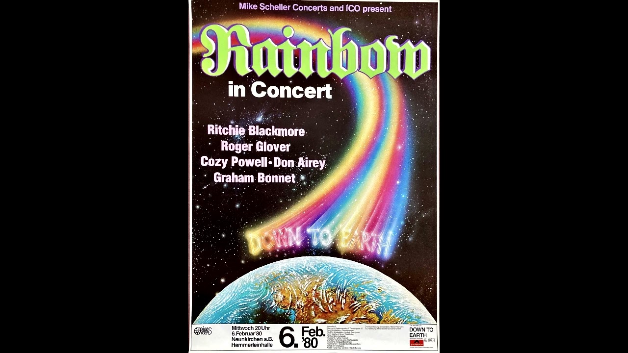 Rainbow - 6th December, 1979 - Manning Bowl, Lynn MA, USA - 