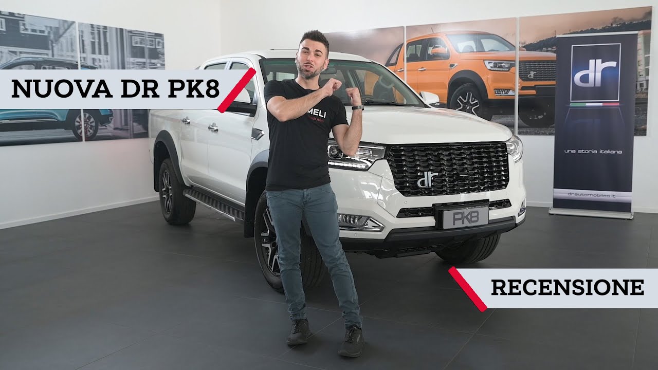 DR PK8, il nuovo PICK UP della gamma DR - Gruppo Carmeli