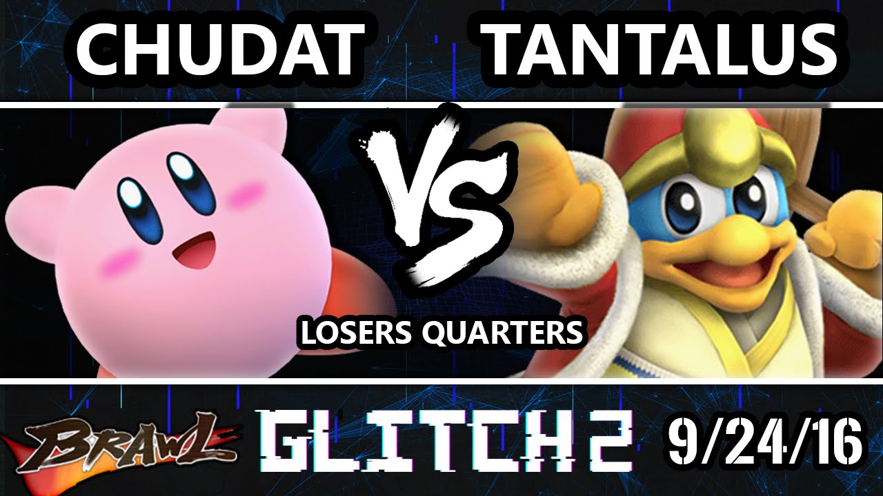 Glitch 2 Brawl - VGBC | Chudat (Kirby) Vs. VGBC | Tantalus (DedeDe) SSBB Losers Quarters