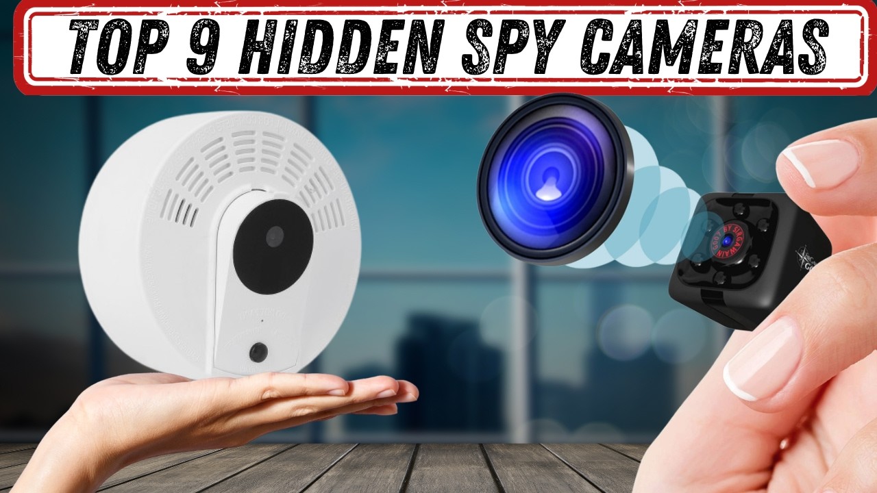 9 HIDDEN SPY CAMERAS with the Longest Battery Life!