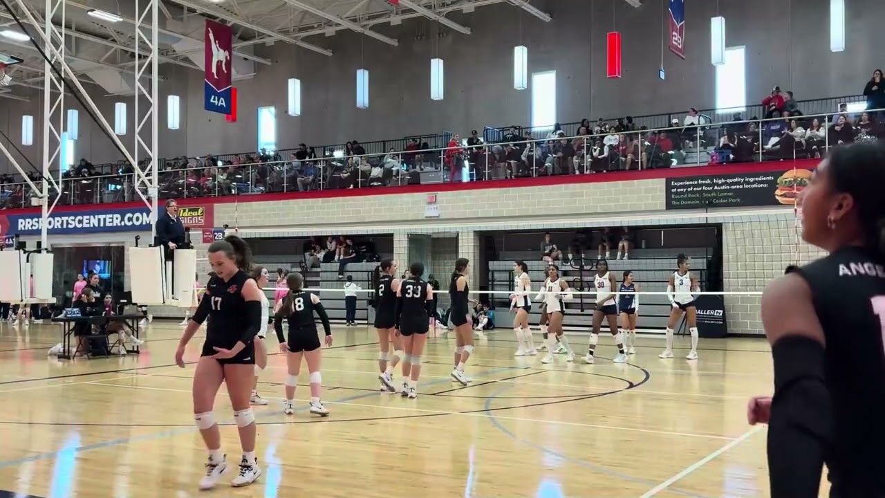 Angelo Rise vs AJV Adidas Day 2 1st set 21-25