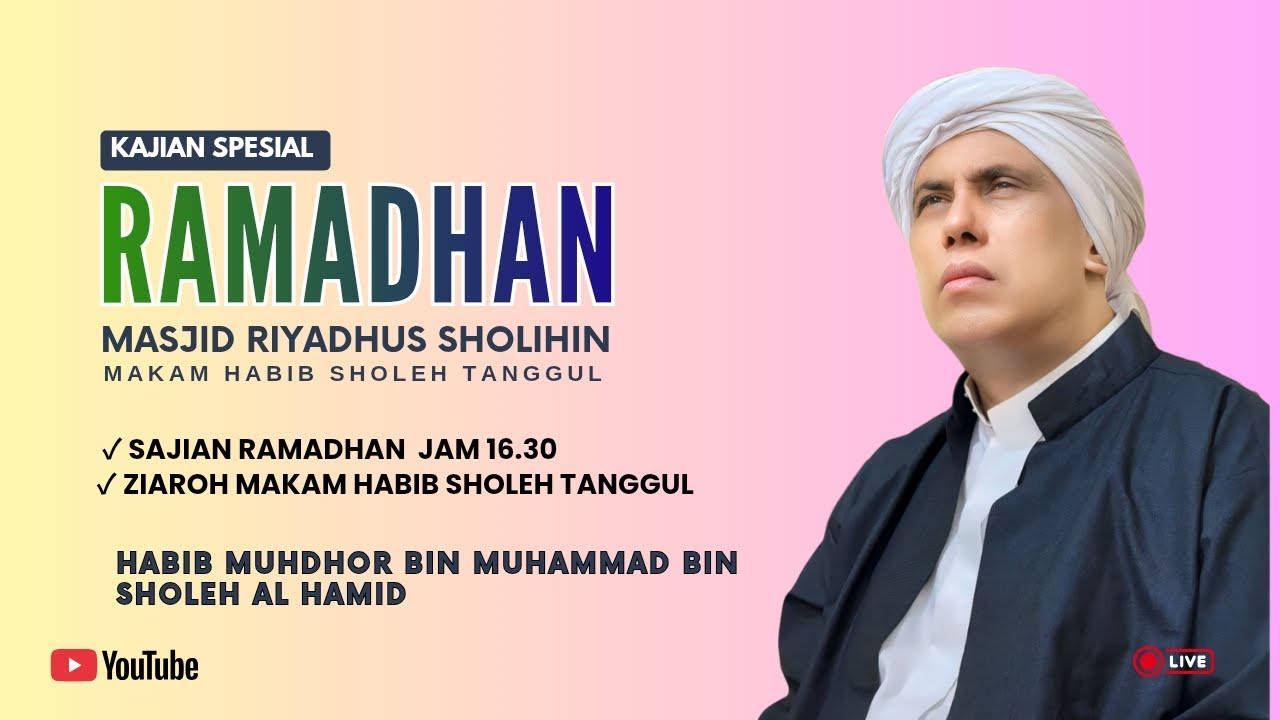 Sajian Ramadhan Di Masjid Riyadhus Sholihin Makam Habib Sholeh Tanggul