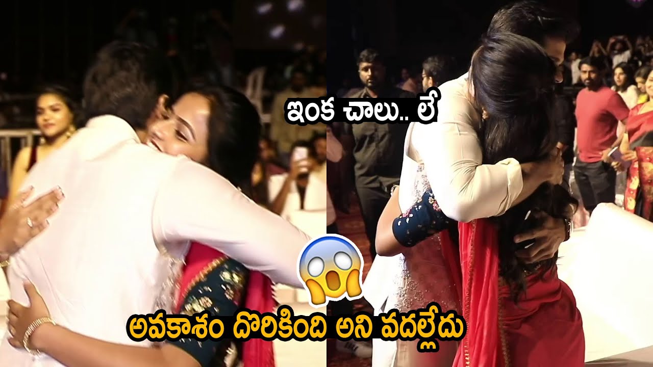 Anand Devarakonda Gives Tight Hug to Vaishnavi Chaitanya | Baby Cult Blockbuster Celebrations
