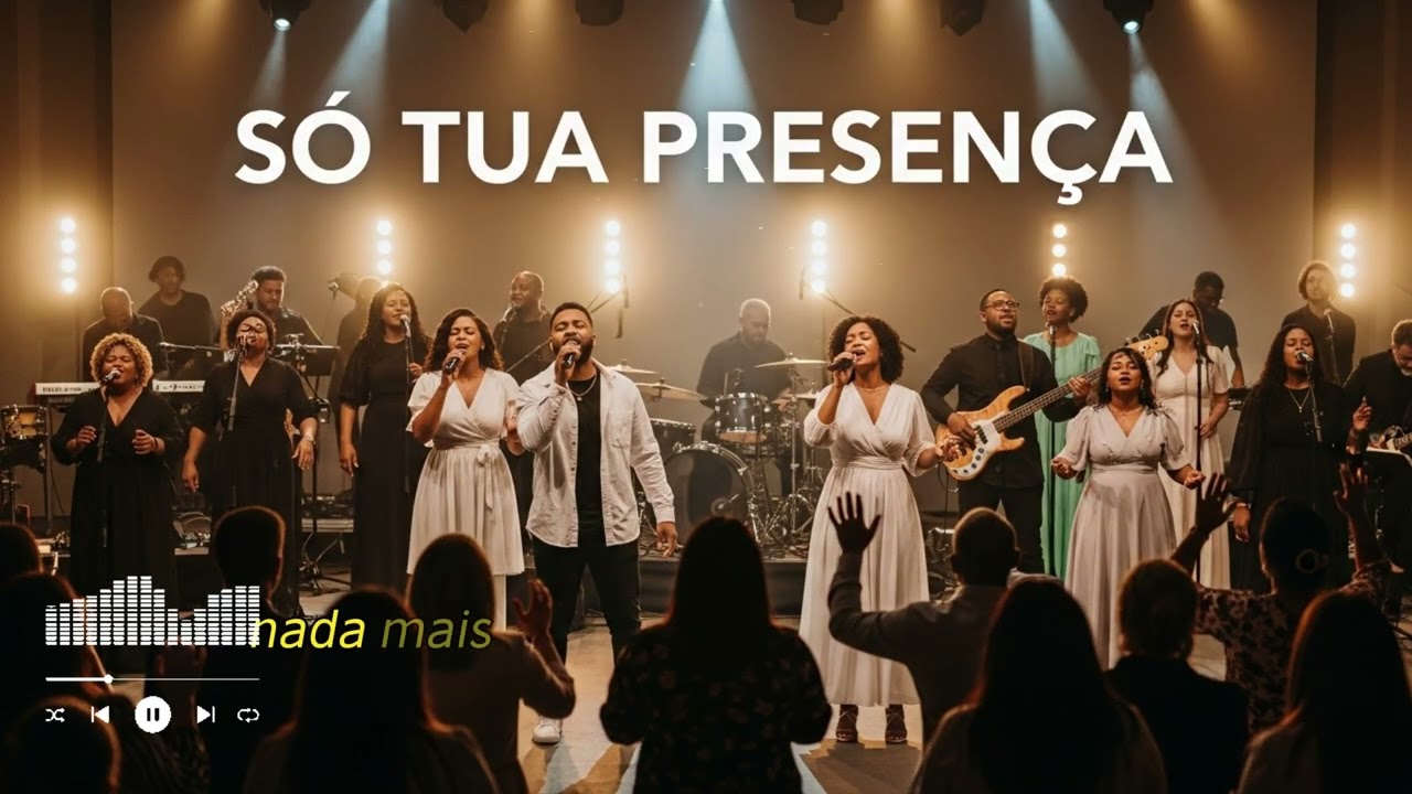 OUÇA, AGRADEÇA E SIGA FIRME!🔥Só Tua Presença - LeoIaGospel ✨DignoDeLouvorIA