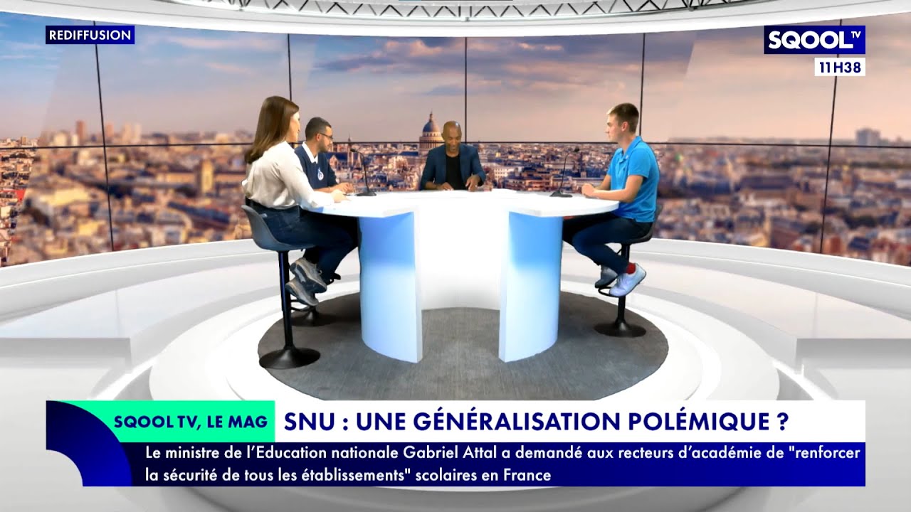 Le Mag (16/10/2023) - Service national universel (SNU) : une généralisation polémique ?