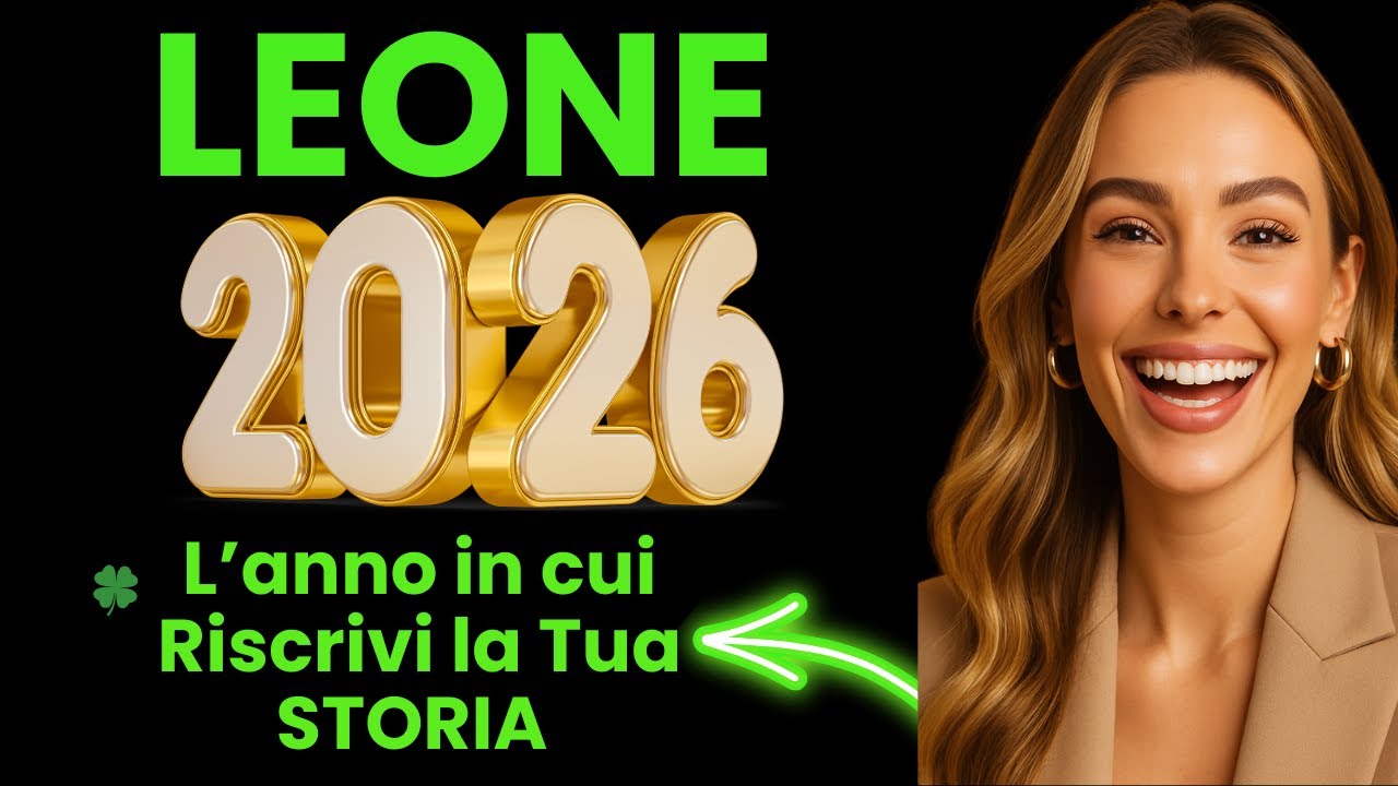 🔥 Leone 2026: l&rsquo;anno che fa ESPLODERE il Tuo DESTINO !