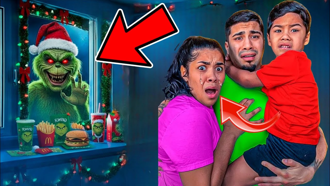 НЕ пытайтесь попробовать Хэппи Мил с Гринчем в 3 часа ночи (ВНИМАНИЕ!) 😱😱