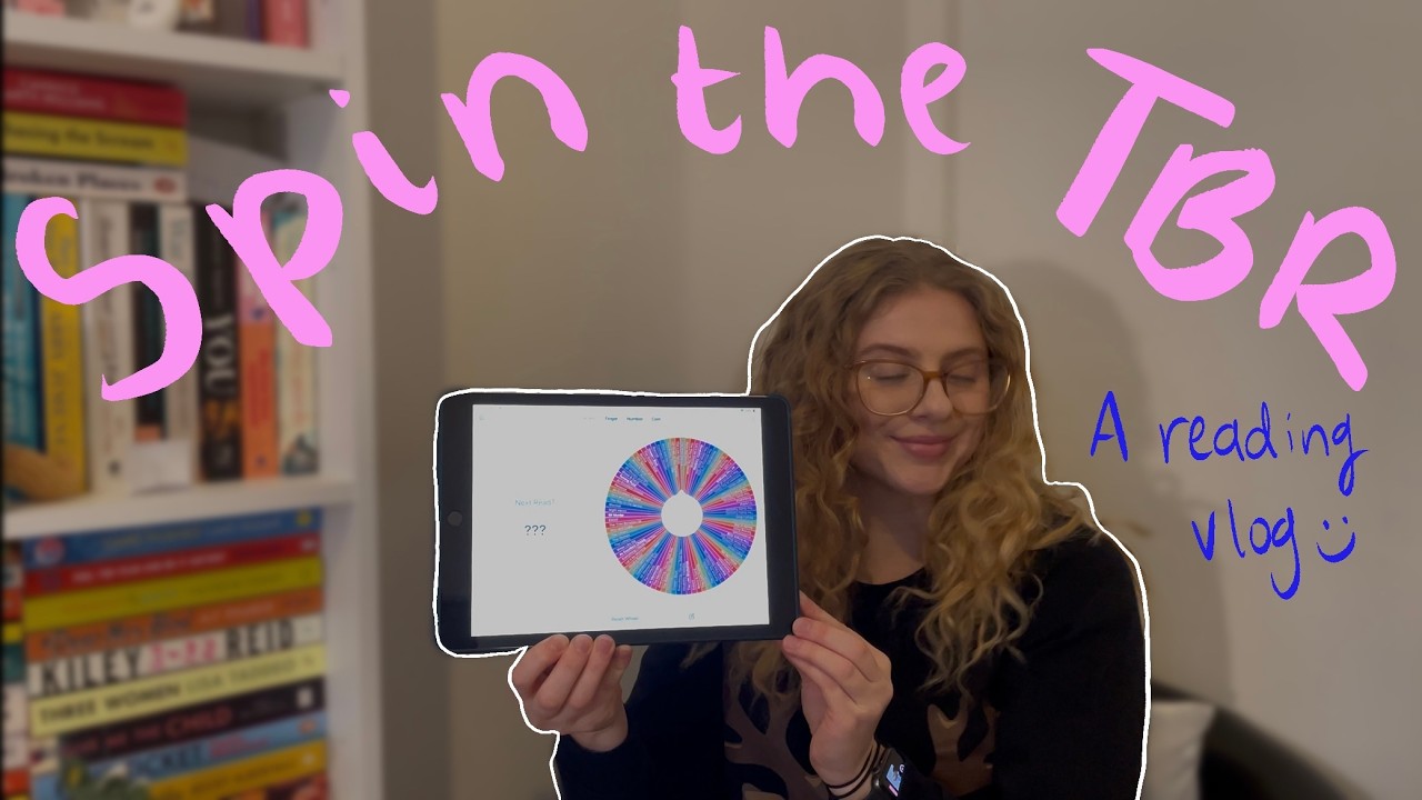 Wheel Spinner Chooses my Reads 📚 A reading vlog