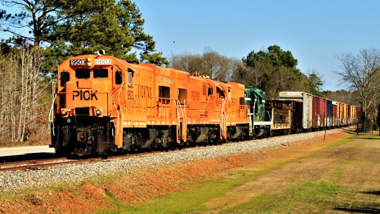 RARE! Pickens Railway: Moving GRLW 3751 from Belton to Anderson, SC