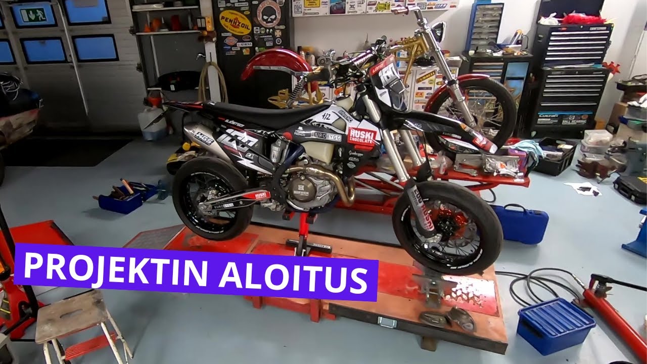 Husqvarna FE 450 minttiin osa 1