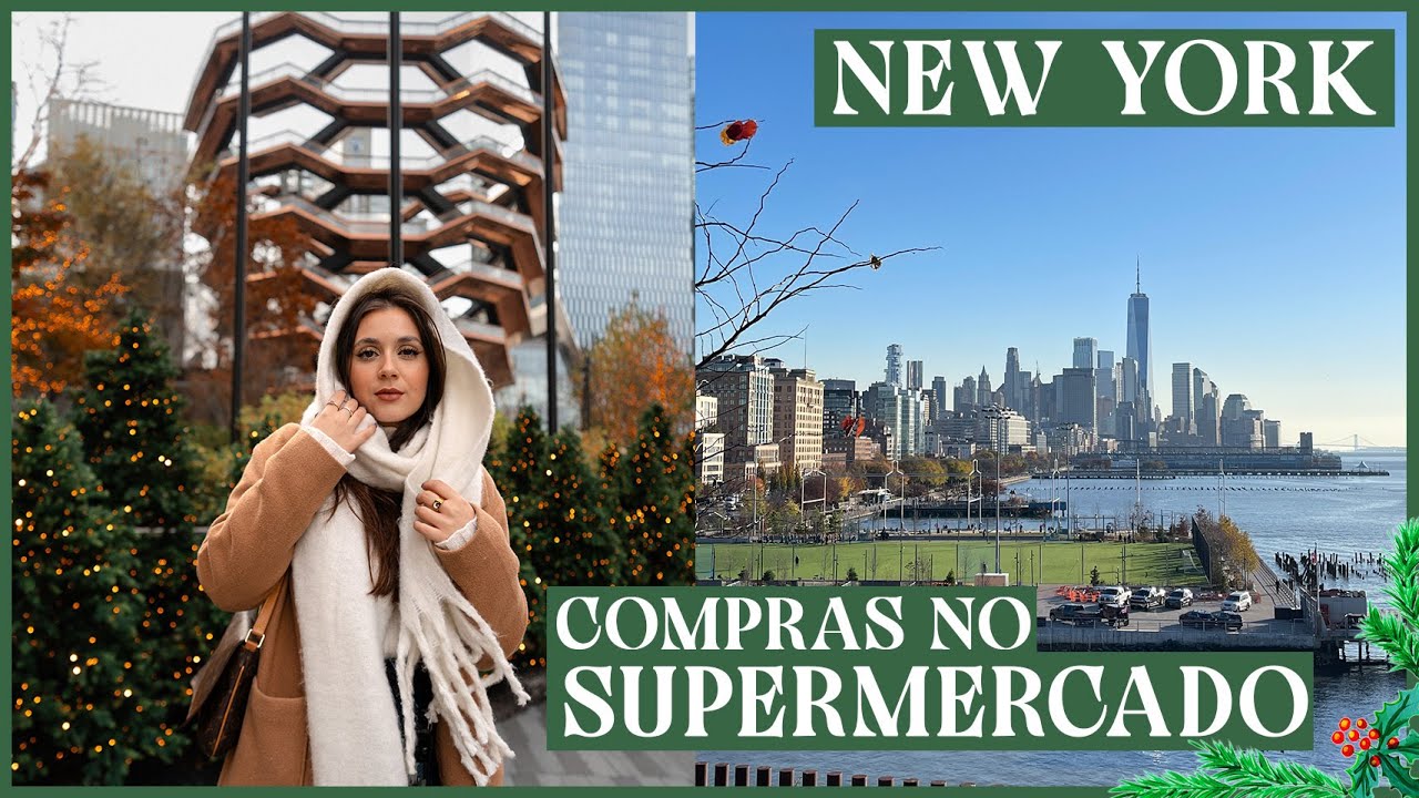 PRIMEIRO DIA em NOVA IORQUE! COMPRAS no SUPERMERCADO | Joana Gentil