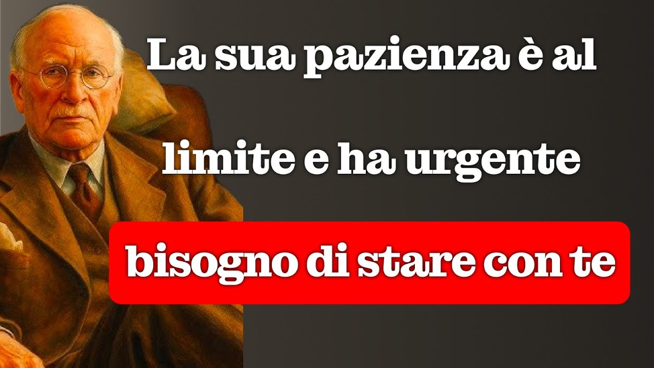 Questa persona non ce la fa più. Questo non può più aspettare | Carl Jung